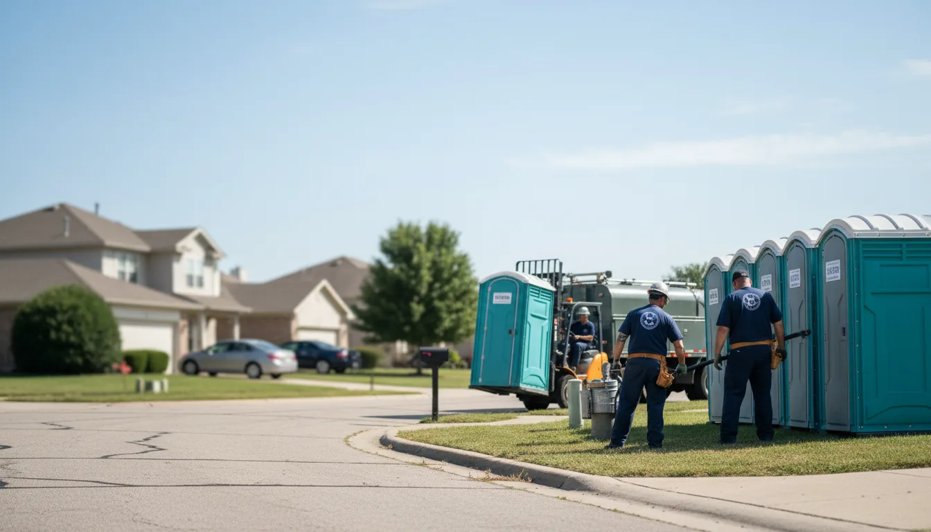 Porta Potty Rental in Lowell, OH near me